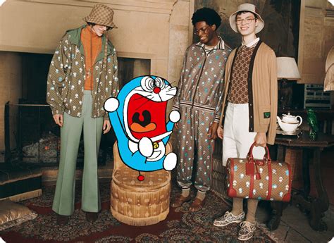 gucci chinese new year doraemon.